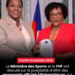 Le MJSAC et la FHF discutent des préparatifs d’Haïti pour la Coupe du monde 2026
